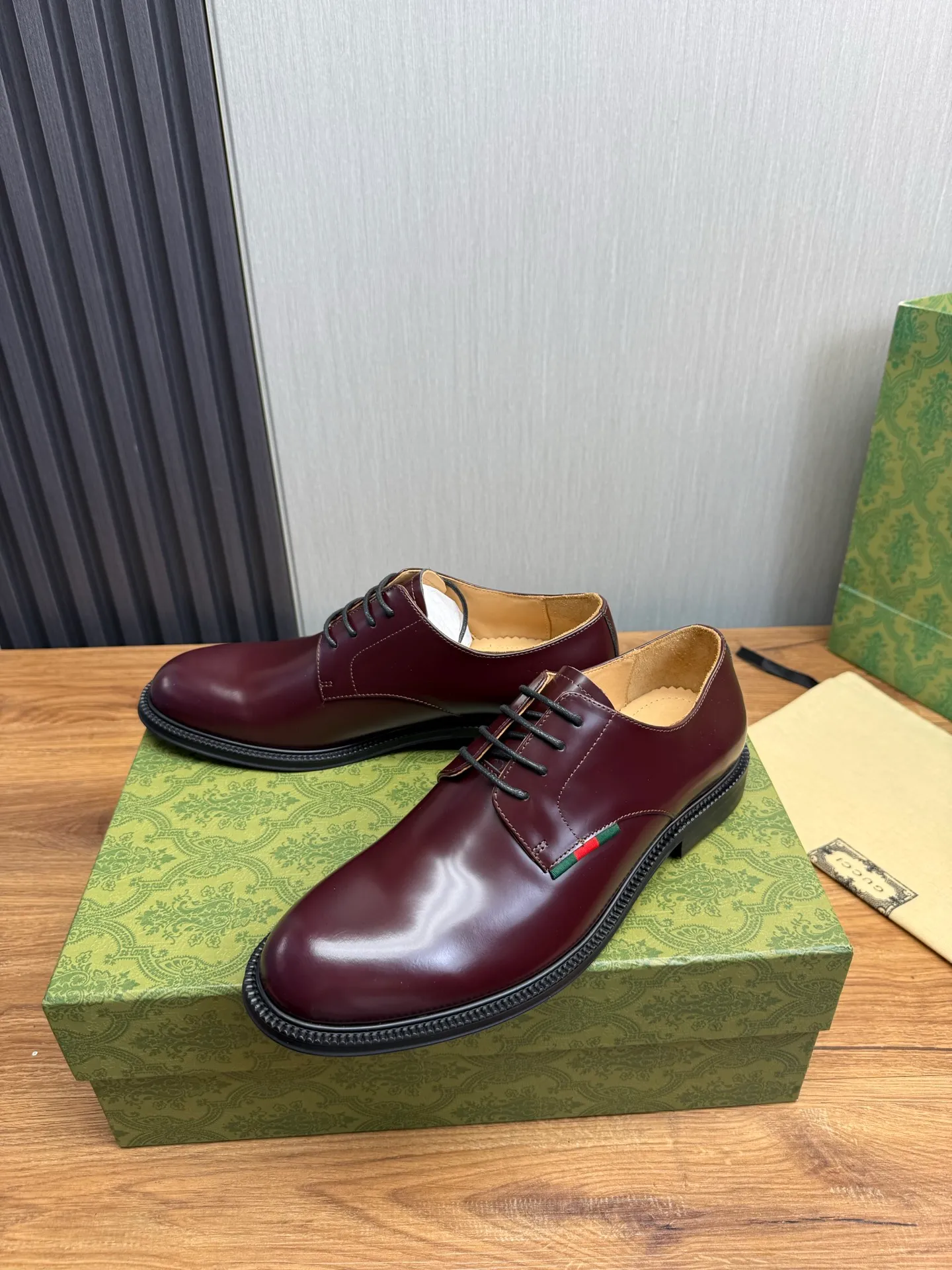 Factory price 520💰 ＧＵＣＩＩ Men's business casual leather shoes, luxurious and noble👞All imported original brand leather, just to create a more comfortable wearing experience, upper: original cowhide ➕Imported full cow lining, original outsole ✔️36-45 (45 non-returnable)